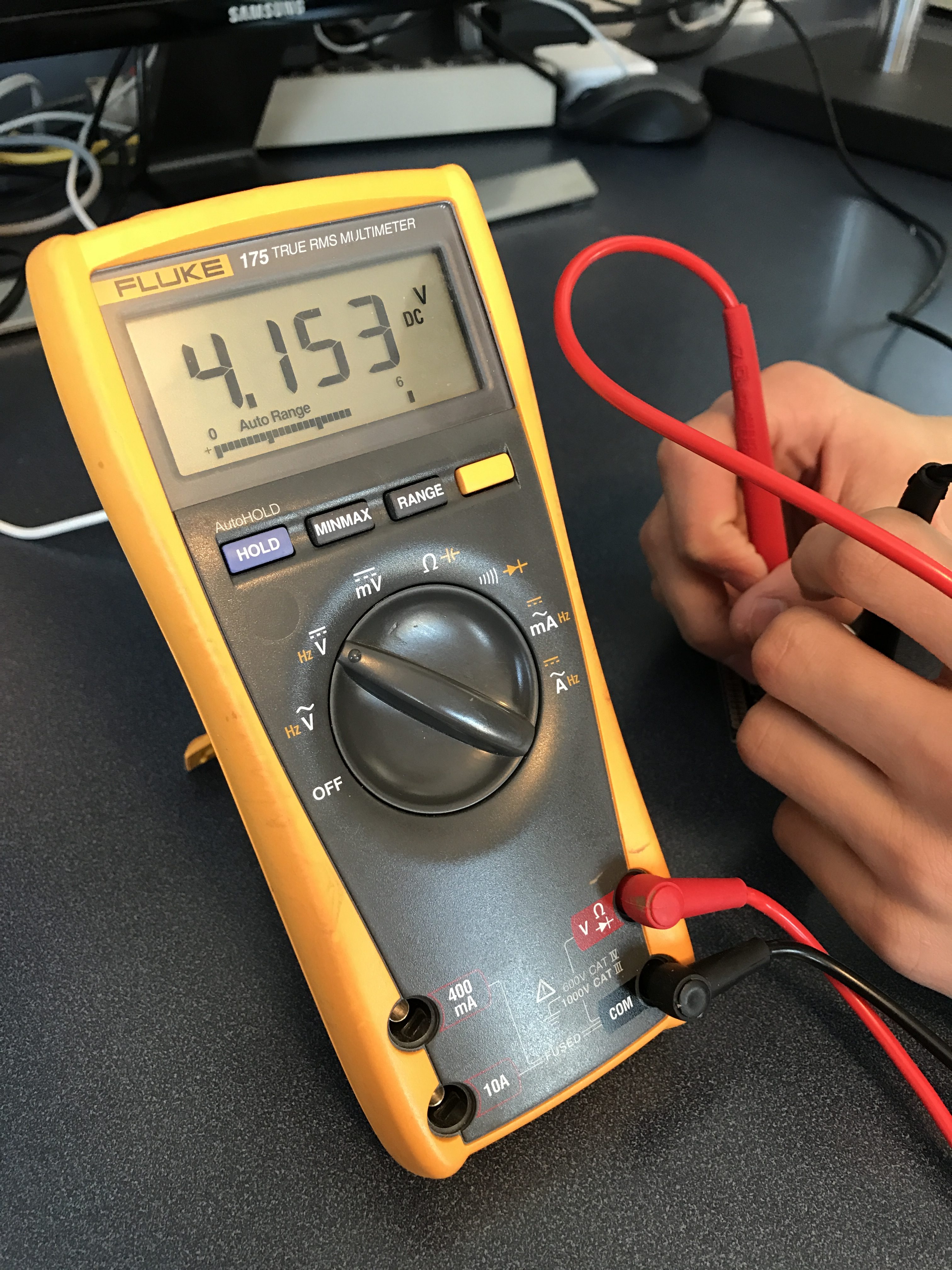 fluke power supply measurement