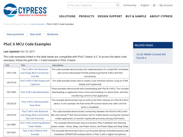 Lesson 1 – PSoC 6 Introduction: Resources – IoT Expert