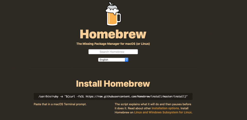 Brew Install Python3